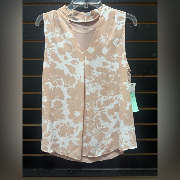 Floral Sleeveless Top - Pink - Picture 1 of 4